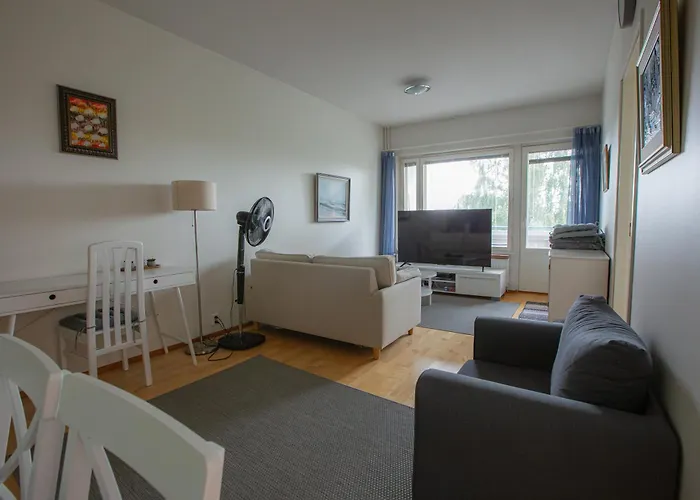 アパート Mid Haven Cozy With Sauna, Glassed Balcony And Free Parking